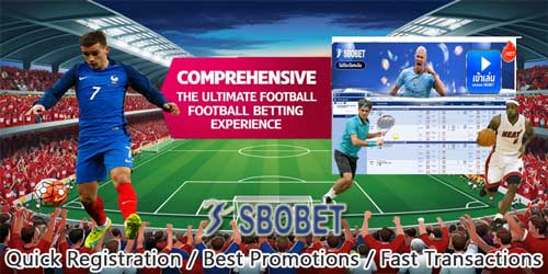 เว็บแทงบอลสโบเบท แทงบอลออนไลน์ครบวงจร สมัครง่าย โปรโมชั่นสุดคุ้ม